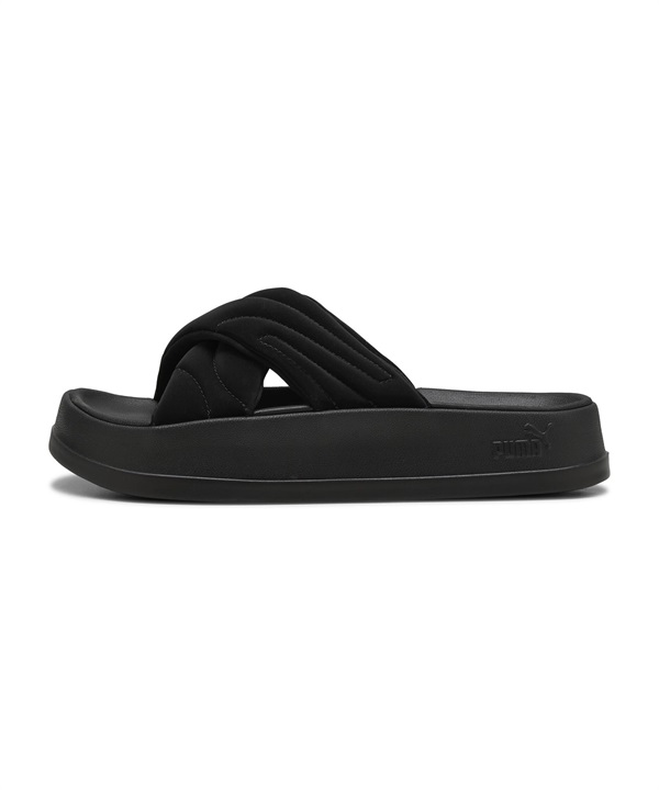 PUMA プーマ サンダル レディース 厚底 スライドサンダル LEADCAT PLATFORM リードキャット プラットフォーム 400340