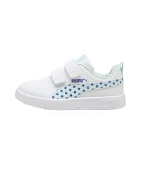 PUMA プーマ シューズ キッズ スニーカー コート系 ベルクロ コートフレックス V3 DOTTY V PS 17.0～21.0cm 398758
