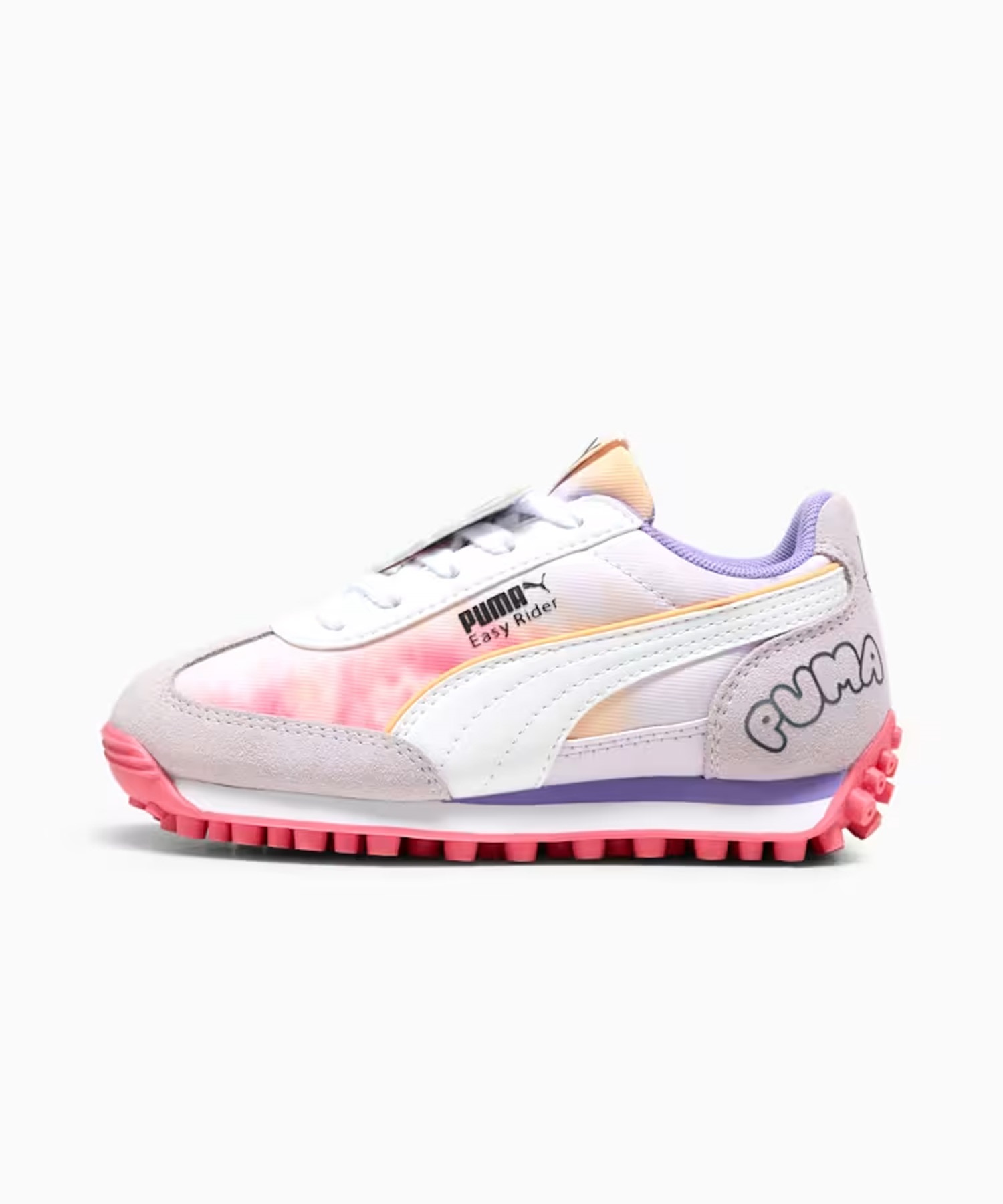 柔らかな質感の キッズ スニーカー プーマ PUMA ガールズ ハロー サンリオコラボ ハローキティ
