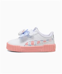 PUMA プーマ スニーカー キッズ ベビー サンリオコラボ ハローキティ リボン キャリーナ 3.0 12.0～16.0cm 401421