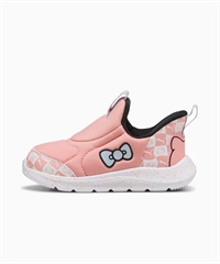 PUMA プーマ スニーカー キッズ ベビー サンリオコラボ ハローキティ ファン レーサー 2 EASE IN イーズイン 12.0～16.0cm 401426