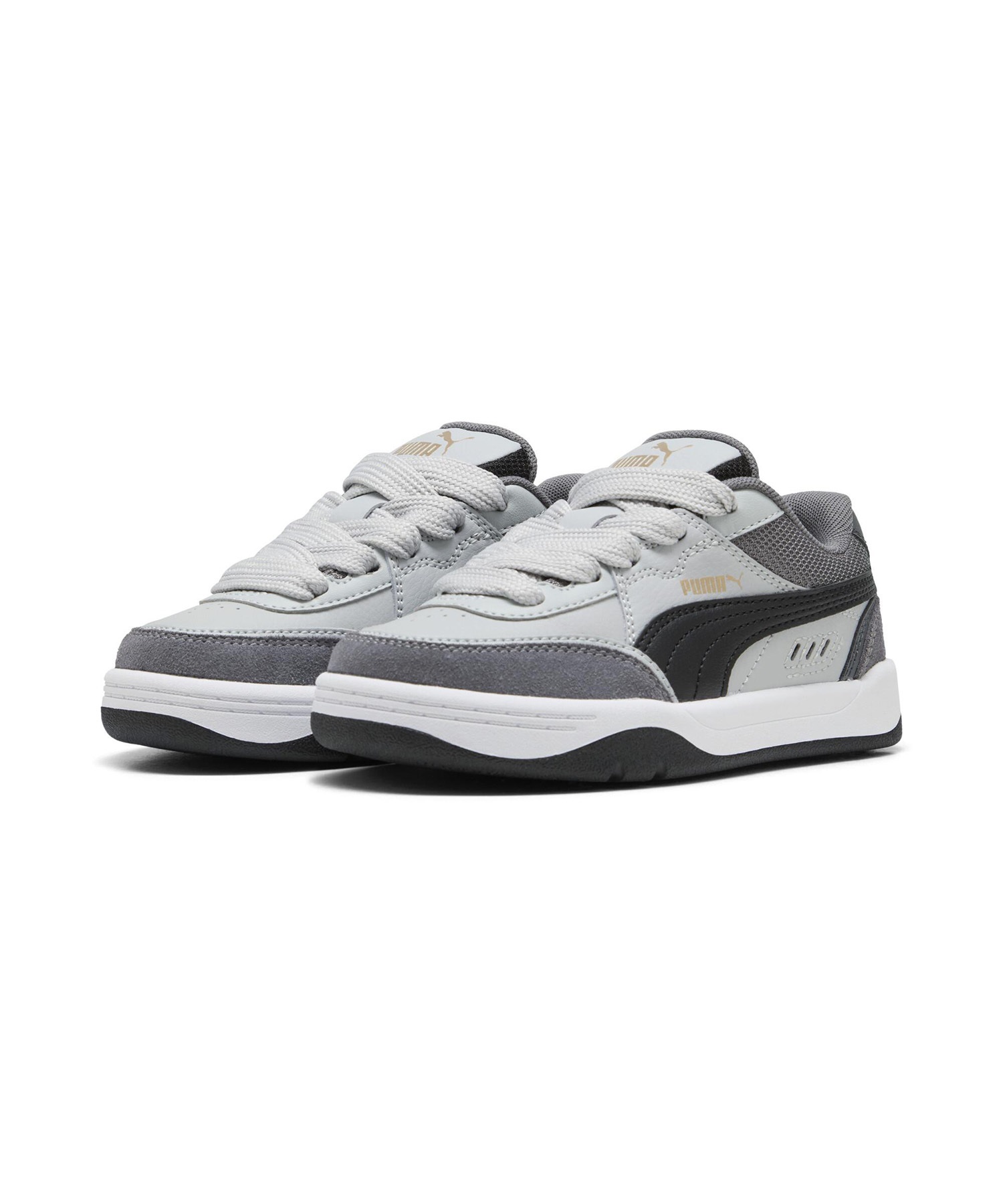 PUMA プーマ スニーカー キッズ ジュニア 子供 靴 シューズ スケシュー ローカット パークライフスタイル SK8 PS 401950(5-17cm)