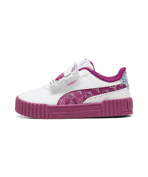 PUMA プーマ スニーカー キッズ 子供 ベビー ハローキティ キャリーナ 3.0 HK&FR 2 V 403397 12.0～16.0cm