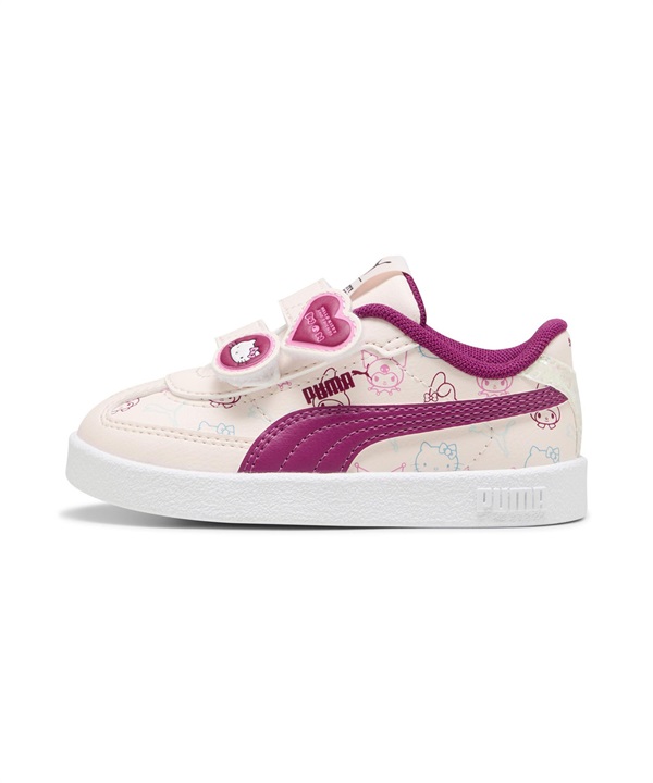 PUMA プーマ スニーカー キッズ 子供 ベビー ハローキティ PUMA CLUB 2 ERA HK&FR 2 V 403413 12.0～16.0cm