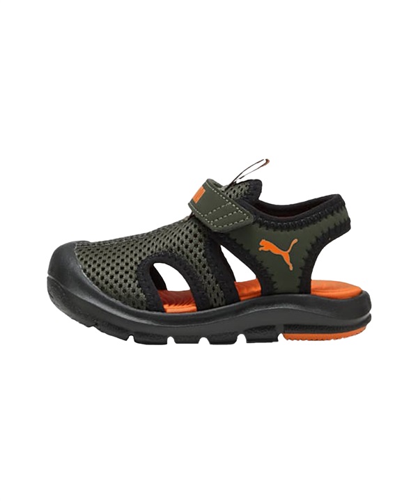 PUMA プーマ キッズ ベビー サンダル 水陸両用 水遊び ファンレーサー サンダル メッシュ V インファント 12.0～16.5cm 401576