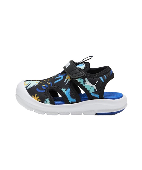 PUMA プーマ キッズ ベビー サンダル 水陸両用 水遊び ファンレーサー サンダル AOP V インファント 12.0～16.5cm 401695