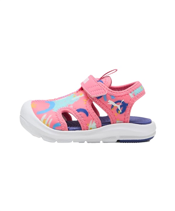 PUMA プーマ キッズ ベビー サンダル 水陸両用 水遊び ファンレーサー サンダル AOP V インファント 12.0～16.5cm 401695