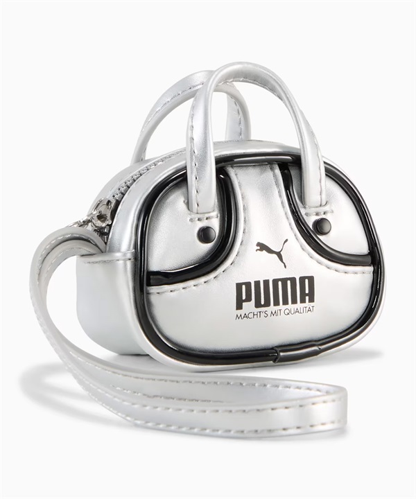 PUMA プーマ バッグ ユニセックス プーマ 1976 メタリック グリップバッグ キーチェーン 0.2L 092599