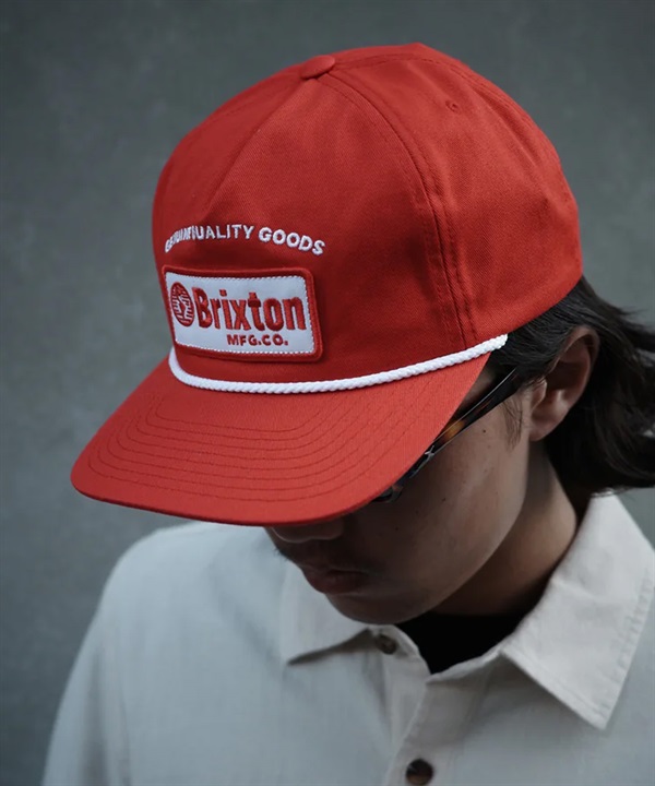 BRIXTON ブリクストン キャップ 帽子 フリーサイズ TRADESMAN MP SNPK 11895