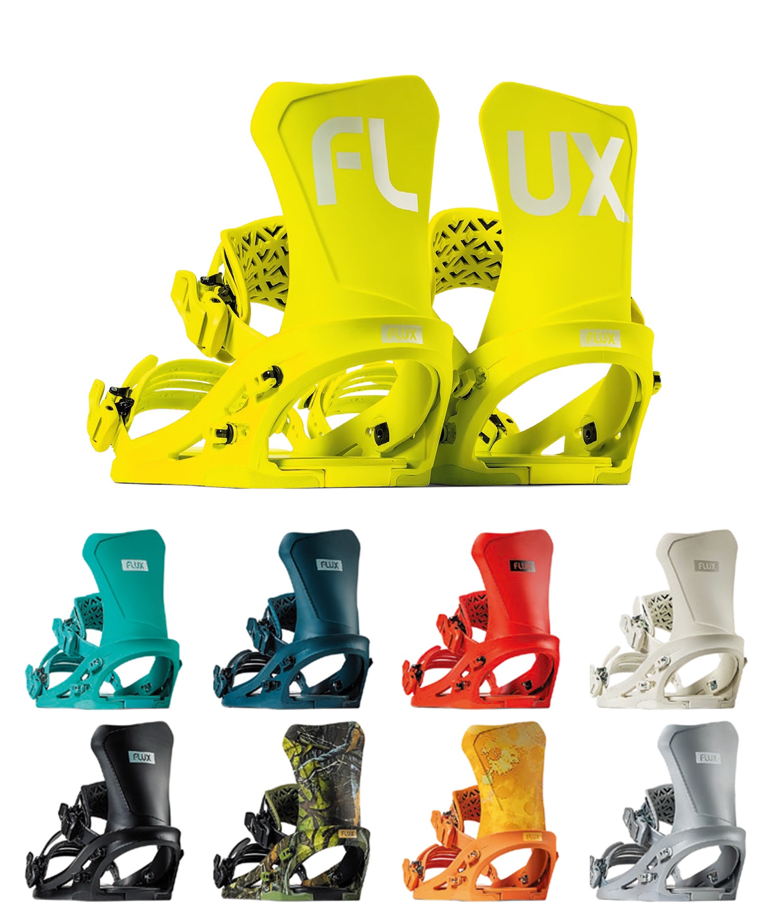 早期購入】FLUX フラックス スノーボード バインディング