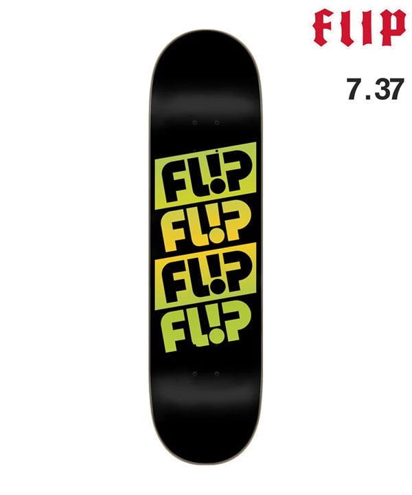 FLIP フリップ スケートボード デッキ キッズ 7.37inch～7.75inch LTD QUATTRO BRITES ムラサキスポーツ