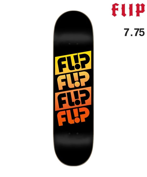FLIP フリップ スケートボード デッキ キッズ 7.37inch～7.75inch LTD QUATTRO BRITES ムラサキスポーツ