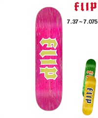 FLIP フリップ スケートボード デッキ キッズ 7.37inch～7.75inch LTD CANCELED LOGO ムラサキスポーツ