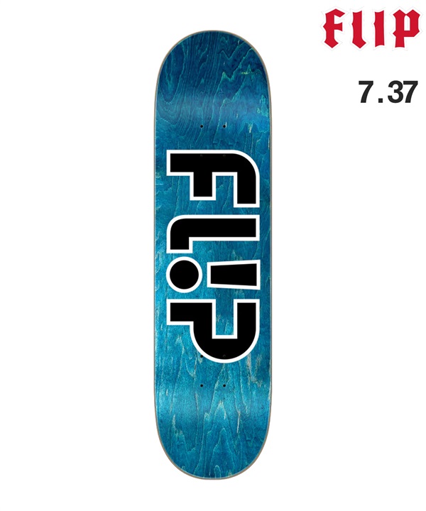 FLIP フリップ スケートボード デッキ キッズ 7.37inch～7.75inch LTD ODYSSEY LOGO  ムラサキスポーツ