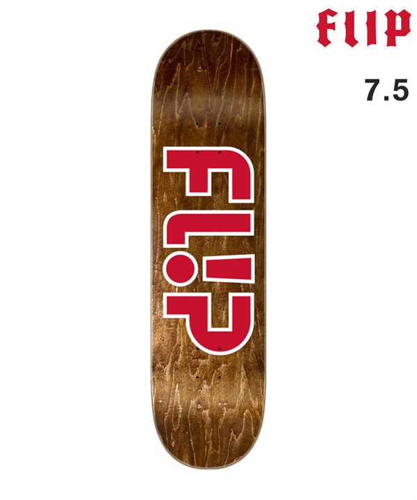 FLIP フリップ スケートボード デッキ キッズ 7.37inch～7.75inch LTD ODYSSEY LOGO  ムラサキスポーツ