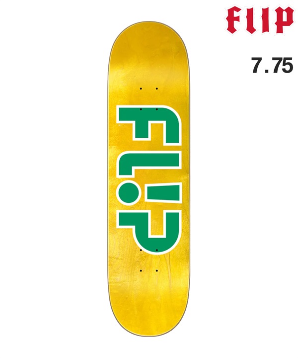FLIP フリップ スケートボード デッキ キッズ 7.37inch～7.75inch LTD ODYSSEY LOGO  ムラサキスポーツ