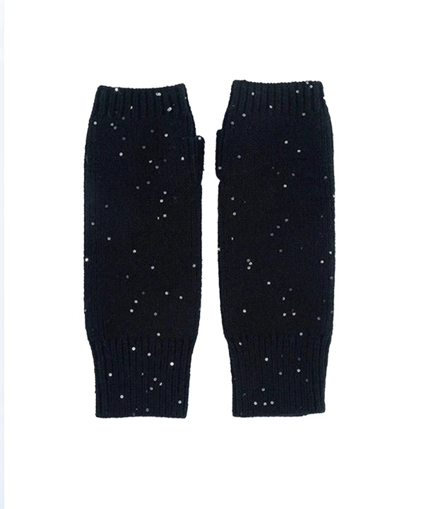 HEMING'S ヘミングス 手袋 レディース 防寒 スパングルニットアームウォーマー 4326404