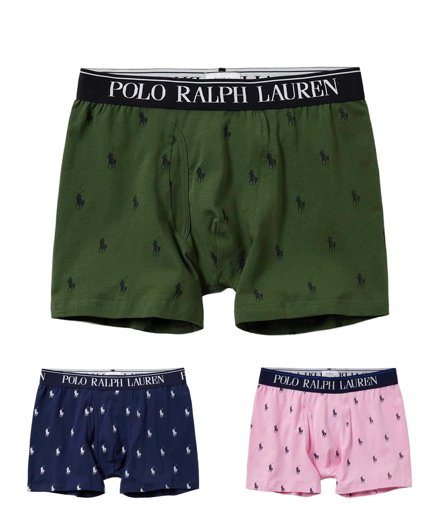 ぱるる。美品❗Polo by Ralph Lauren BP 3 165 POLO RALPH LAUREN ポロ ラルフ ローレン 下着 ボクサーパンツ PP
