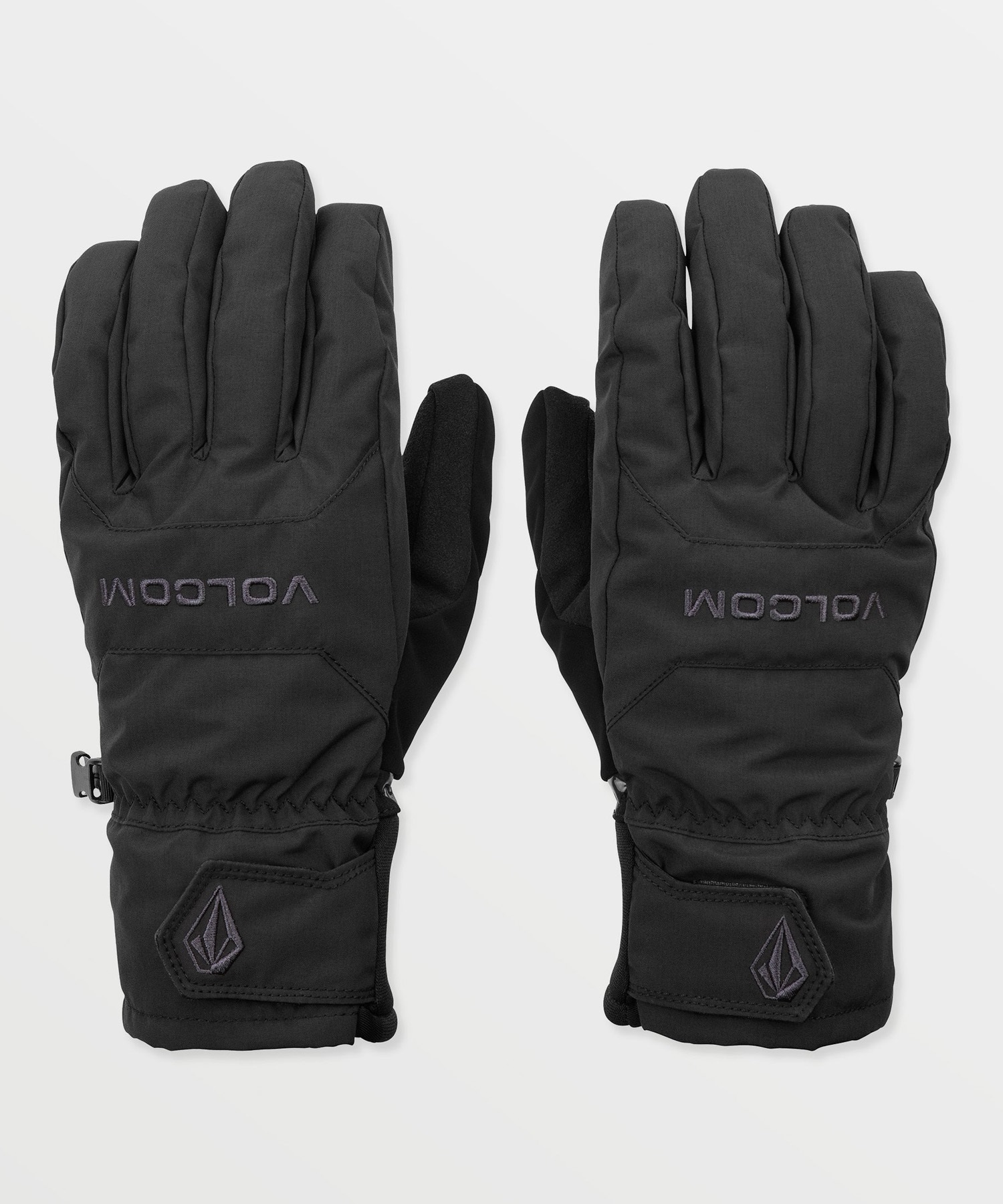 VOLCOM ボルコム V.CO NYLE GLOVE スノーボード グローブ メンズ スノーグローブ ムラサキスポーツ 25-26モデル(BLK-S)