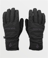 VOLCOM ボルコム V.CO NYLE GLOVE スノーボード グローブ メンズ スノーグローブ ムラサキスポーツ 25-26モデル(BLK-S)