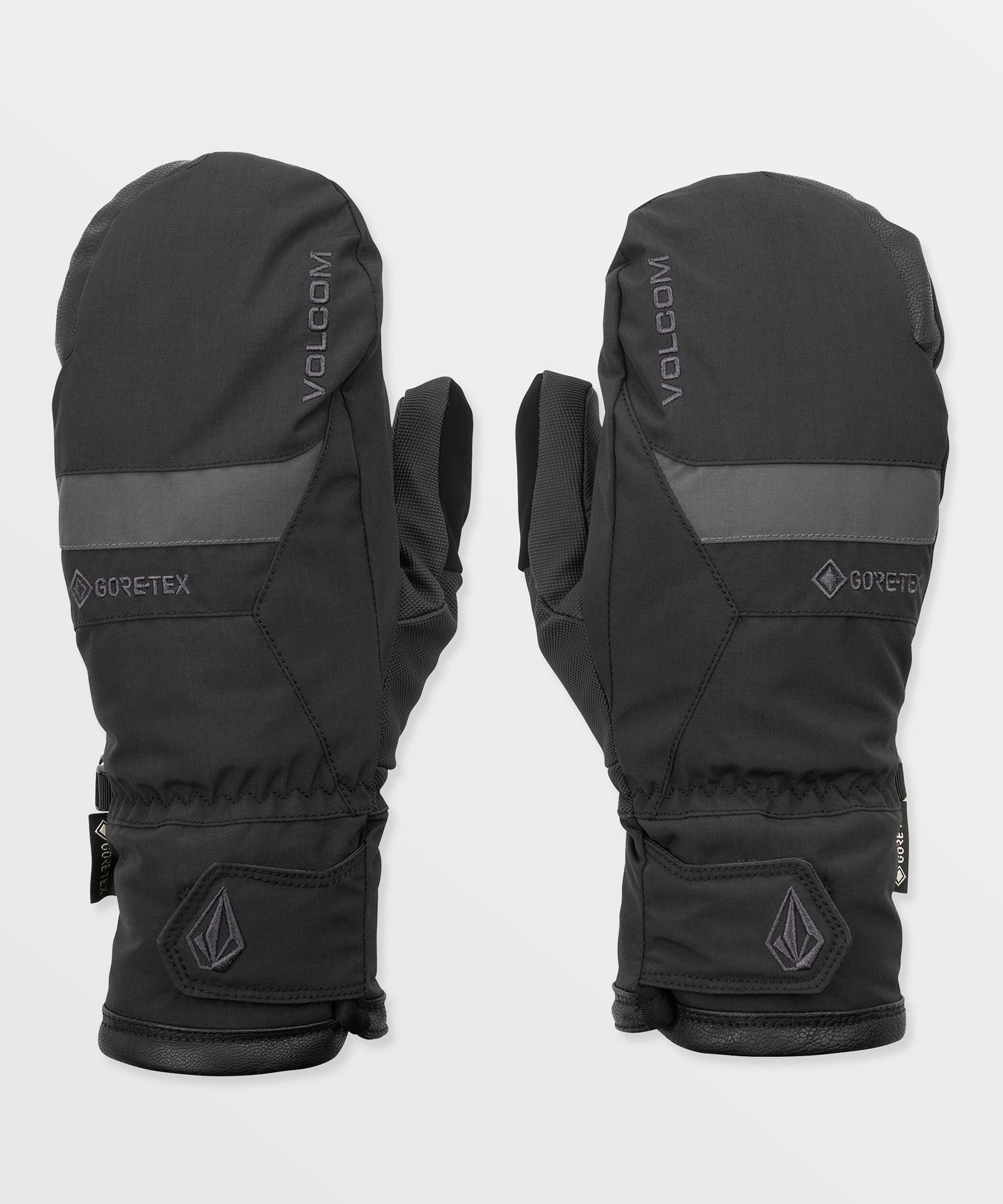 VOLCOM ボルコム STAY DRY GORE-TEX MITT スノーボード グローブ メンズ スノーグローブ ムラサキスポーツ 25-26モデル(BLK-M)
