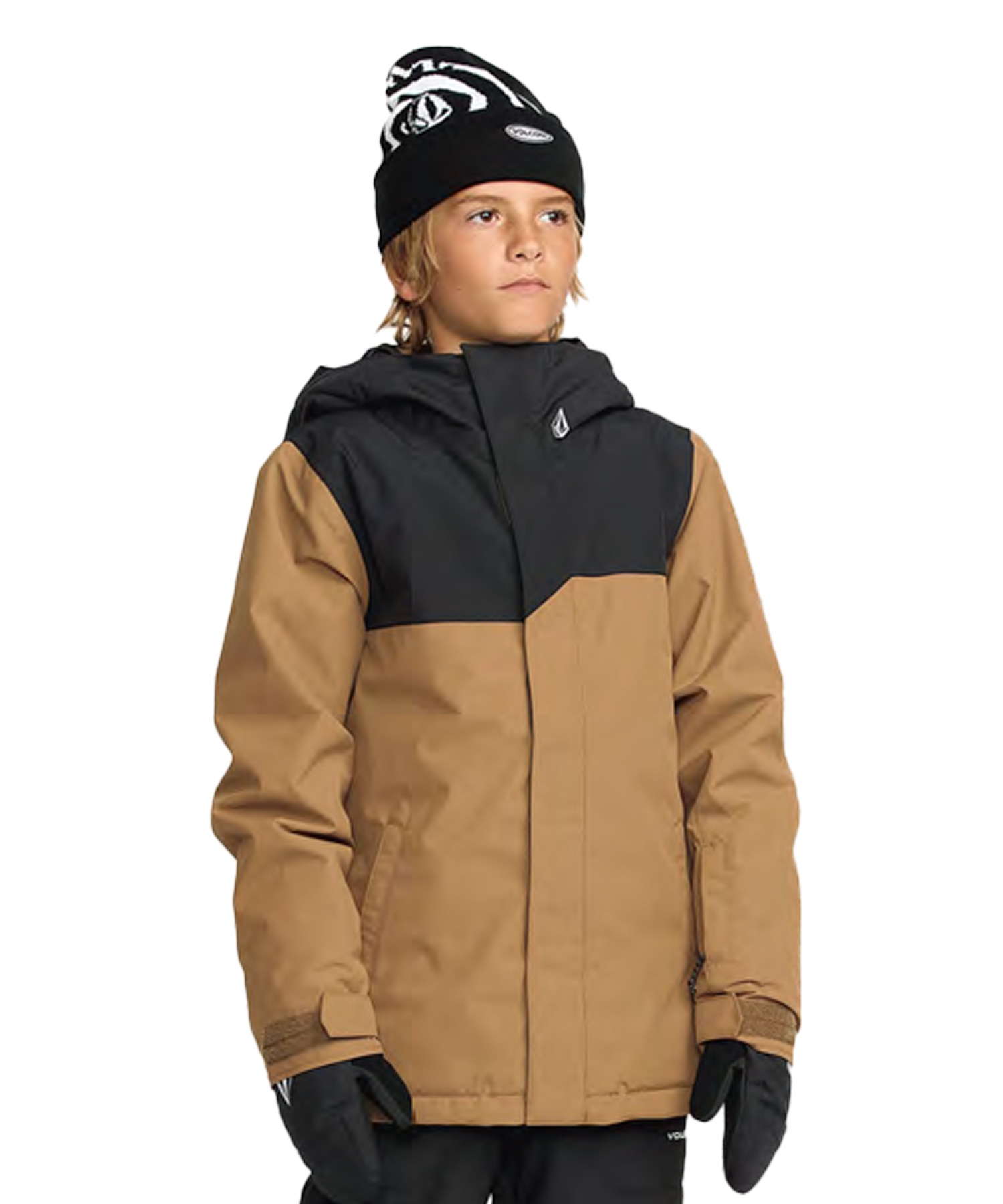 【早期購入/店頭受取対象外】VOLCOM ボルコム スノーボード ウェア ジャケット キッズ ユース STONE91 INS JACKET ムラサキスポーツ 25-26モデル MM G4(BRZ-XS)