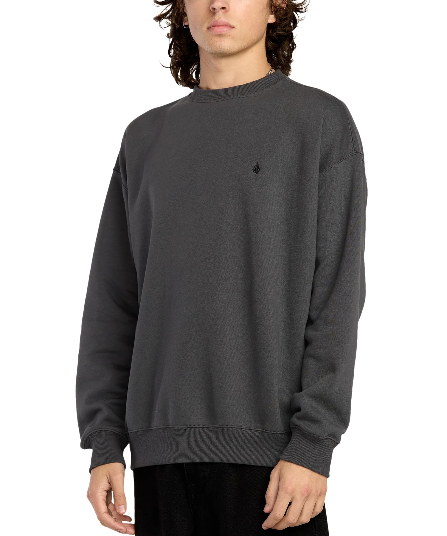 VOLCOM ボルコム トレーナー スウェット メンズ クルーネック ロゴ