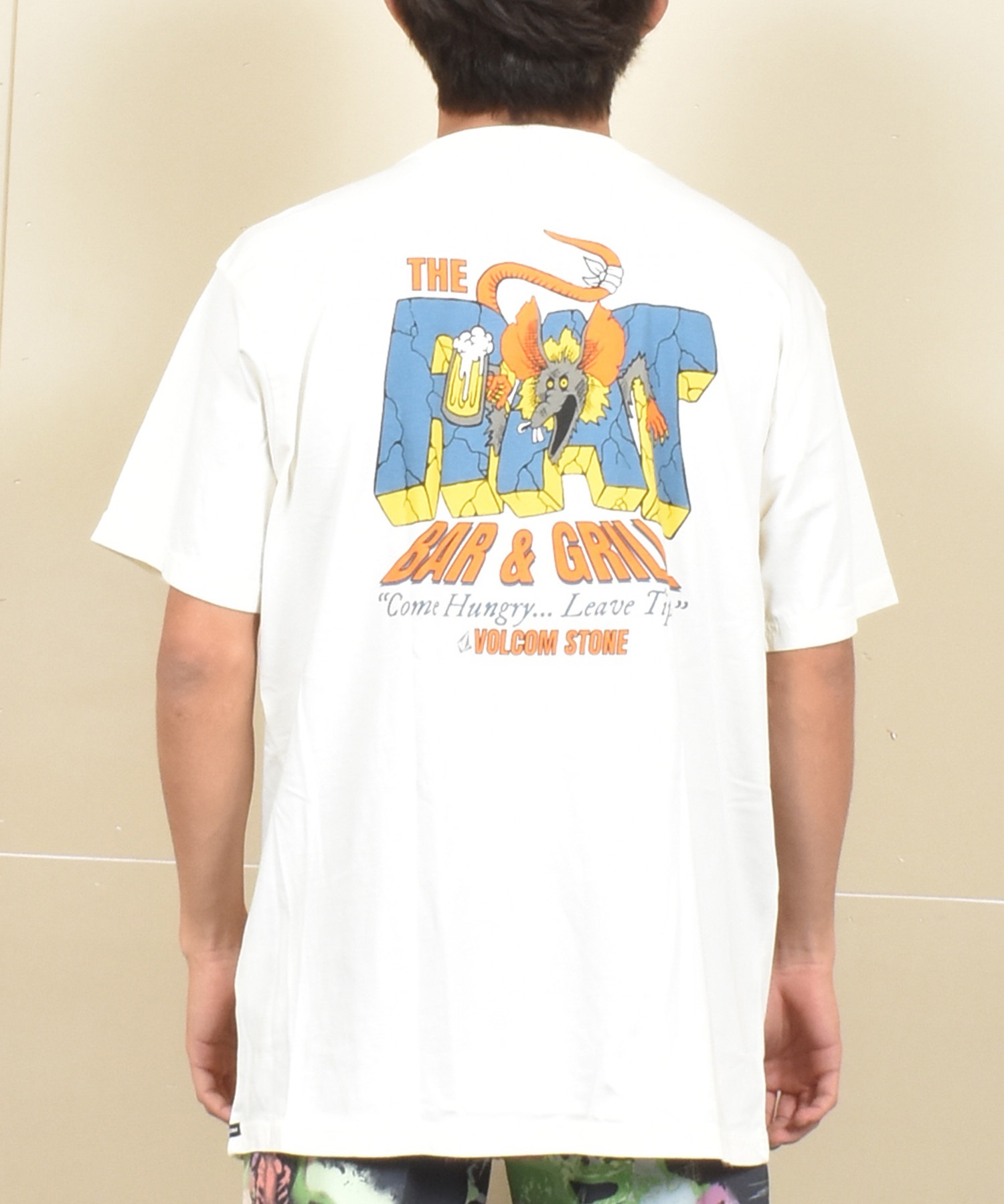 VOLCOM ボルコム 半袖 Tシャツ メンズ バックプリント オーバーサイズ A5222501(OFW-M)