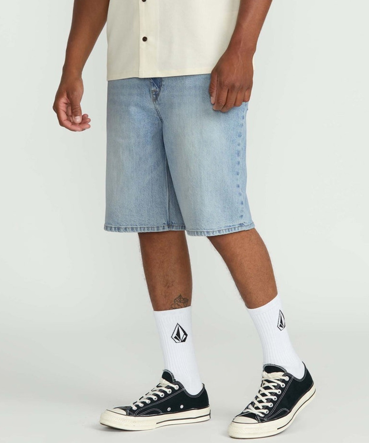 VOLCOM ボルコム ハーフパンツ ショートパンツ メンズ デニム パンツ Gパン シンプル A2012200(DRY-28inch)