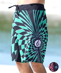 VOLCOM ボルコム 水着 トランクス ボードショーツ メンズ 吸水速乾 膝丈 ストレッチ A0812504
