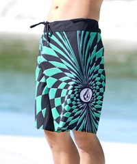 VOLCOM ボルコム 水着 トランクス ボードショーツ メンズ 吸水速乾 膝丈 ストレッチ A0812504