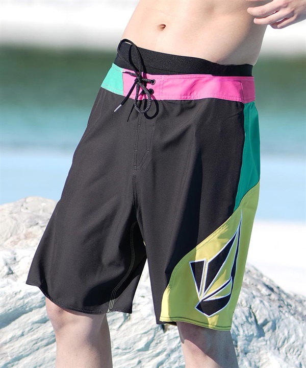 VOLCOM ボルコム 水着 トランクス ボードショーツ メンズ 膝丈 レトロサーフ A0812505