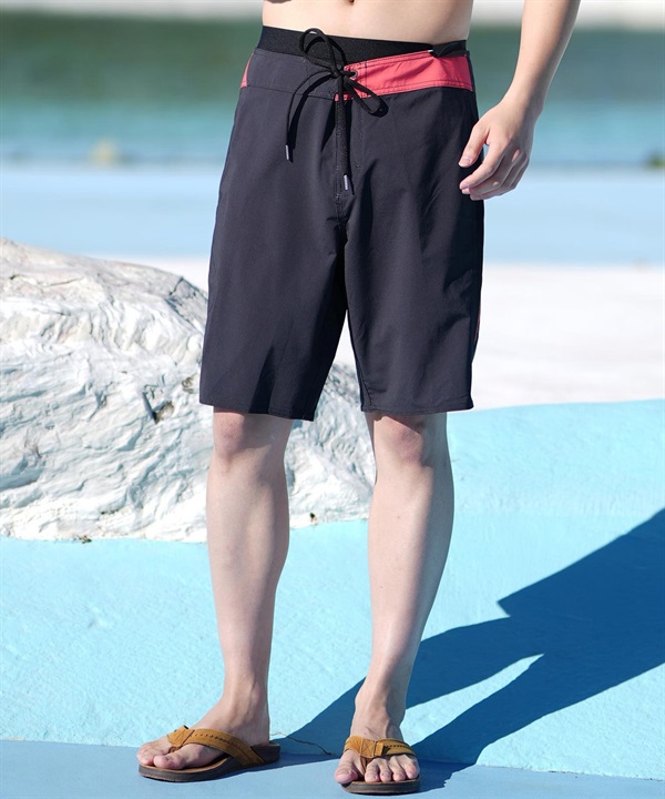 VOLCOM ボルコム 水着 トランクス ボードショーツ メンズ 膝丈 シンプル A0812513