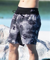 VOLCOM ボルコム 水着 海パン トランクス サーフパンツ メンズ 水陸両用 A2512506(BLK-S)