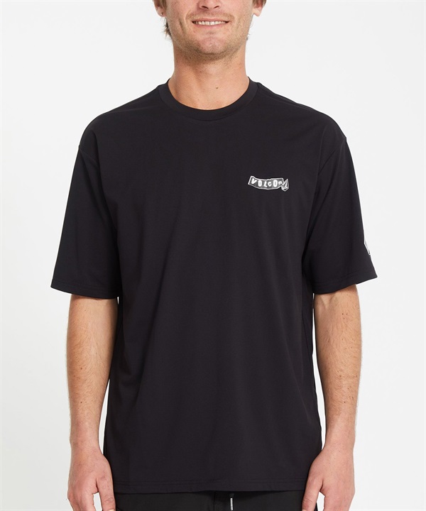 VOLCOM ボルコム 水着 ラッシュガード 半袖 Tシャツ メンズ 水陸両用 UVカット A9112503
