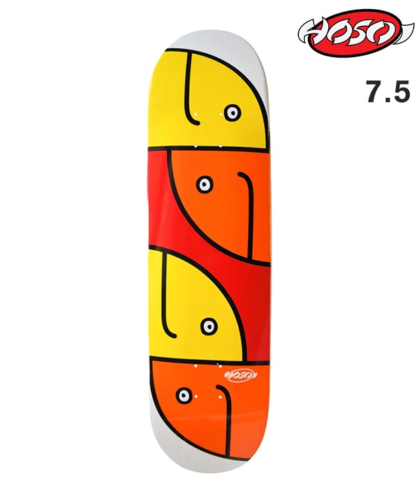 HOSOI スケートボード デッキ 7.75,8.0inch GONZ FISH ムラサキスポーツ