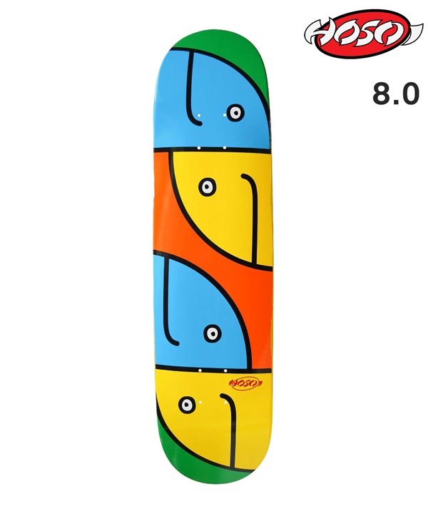 HOSOI スケートボード デッキ 7.75,8.0inch GONZ FISH ムラサキスポーツ