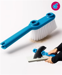 The Clean Fin クリーンフィン ブラシ フィン脱着ツール 栓抜き フィンキー付き サーフィン アウトドア ムラサキスポーツ(BLE-FREE)