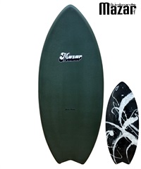 MAZAR マザー BASIC+FISH ベーシック＋フィッシュ スキムボード ムラサキスポーツ(KHA-129cm)