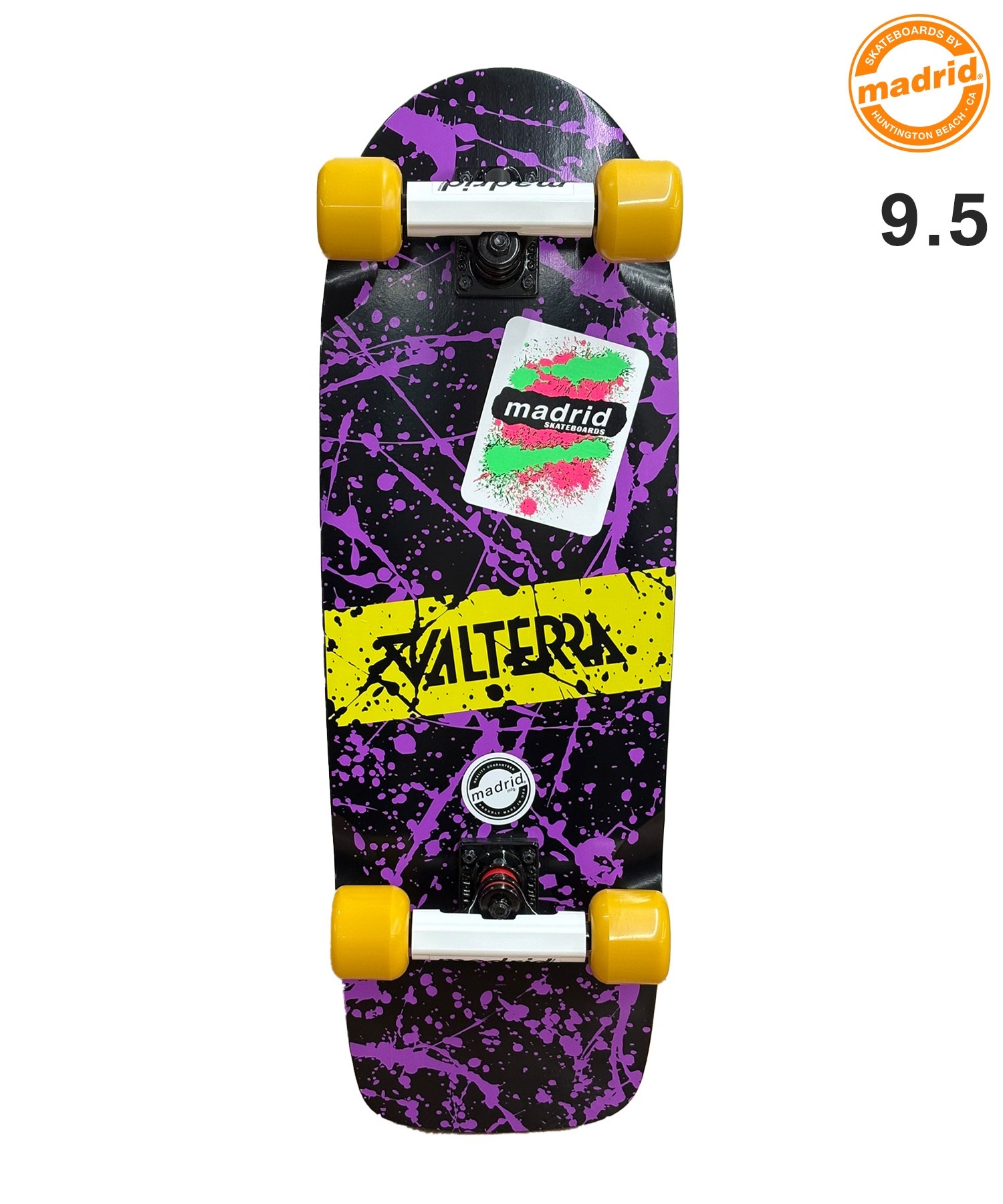 MADRID マドリッド スケートボード コンプリート 9.5inch VALTERRA