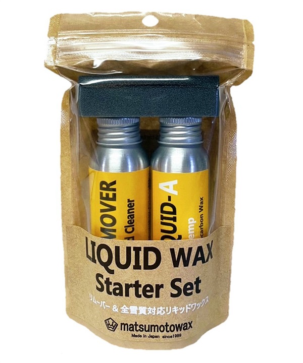 マツモトワックス LIQUID STARTER SET スノーボード ワックス WAX ベースワックス リムーバー ムラサキスポーツ 25-26モデル MM K28【2526】