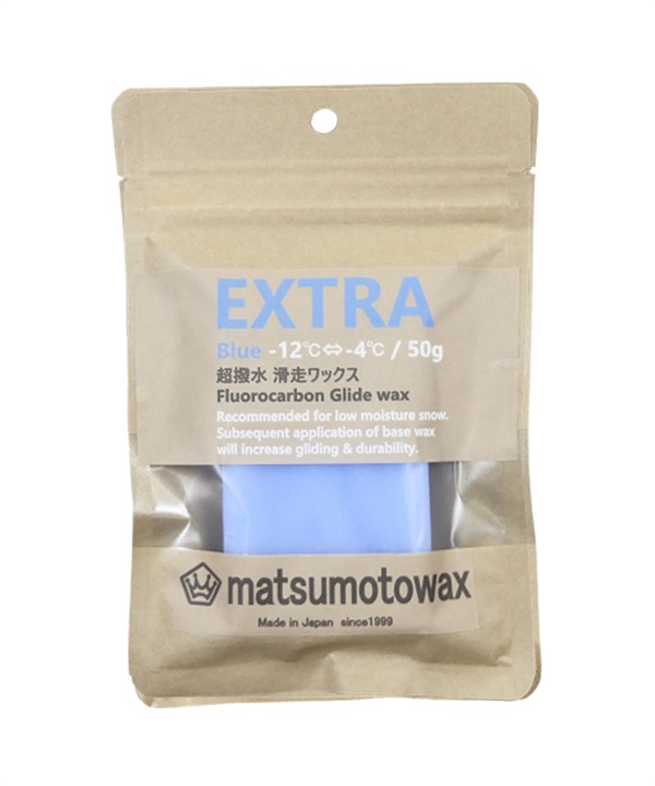 マツモトワックス EXTRA LF スノーボード ワックス WAX 滑走ワックス ムラサキスポーツ 25-26モデル MM K28【2526】