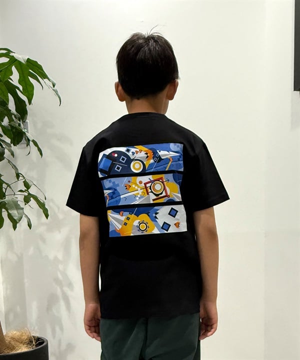 ららぽーとEXPOCITY店1周年記念限定 キッズ ジュニア 子供 半袖 Tシャツ バックプリント EXPO01K ムラサキスポーツ限定