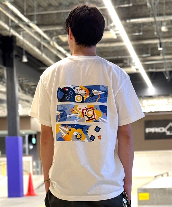 ららぽーとEXPOCITY店1周年記念限定 半袖 Tシャツ バックプリント メンズ レディース ユニセックス EXPO01M ムラサキスポーツ限定
