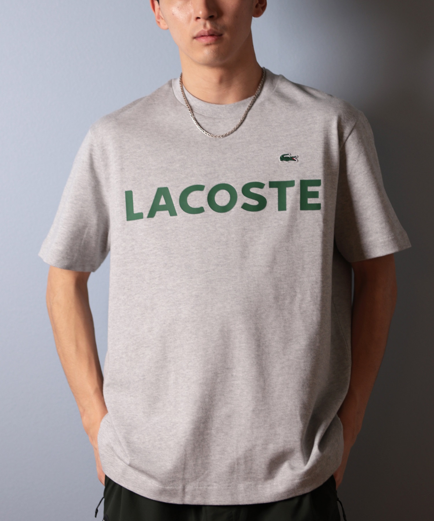 LACOSTE ラコステ 半袖 Tシャツ メンズ ヘビーウェイト ブランド