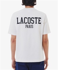 LACOSTE ラコステ 半袖 Tシャツ メンズ バックプリント ベーシック Tシャツ TH470599