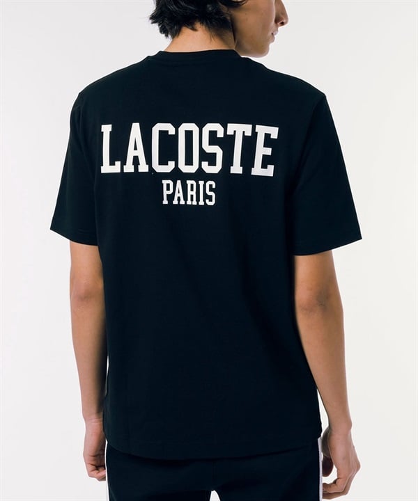 LACOSTE ラコステ 半袖 Tシャツ メンズ バックプリント ベーシック Tシャツ TH470599