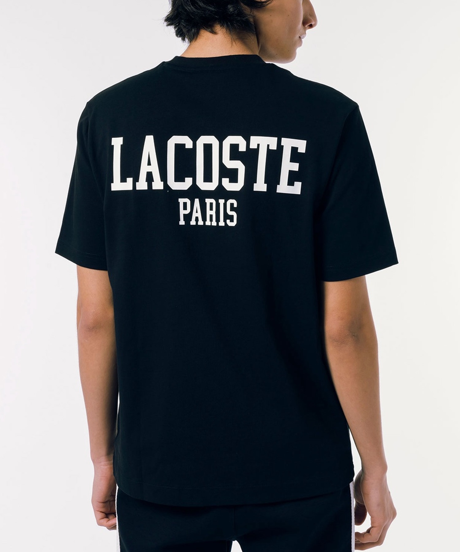 LACOSTE ラコステ 半袖 Tシャツ メンズ バックプリント