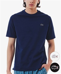 LACOSTE ラコステ 半袖 Tシャツ メンズ アウトライン クロック クルーネック Tシャツ TH558299