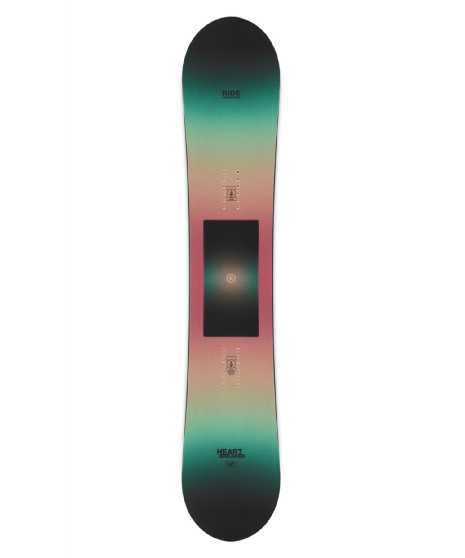 【2526】 RIDE ライド スノーボード 板 レディース HEARTBREAKER ムラサキスポーツ 25-26モデル MM B21(ONECOLOR-139cm)